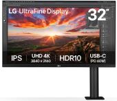 ������� LG 31.5" UltraFine 32UN880K-B ������ IPS LED 16:9 HDMI M/M ������� HAS Piv 1000:1 380cd 178��/178�� 3840x2160 60Hz DP 4K USB 10.3��