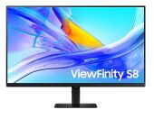 Монитор Samsung 32" S32D804UAI, 16:9, VA, UHD, 5ms, 350cd, 60Hz, DP, HDMI, USB, USB-C, LAN, HAS