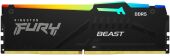 ������ DDR5 32Gb 5200MHz Kingston KF552C40BBA-32 Fury Beast Black RGB RTL Gaming PC5-41600 CL40 DIMM 288-pin 1.25� dual rank � ���������� Ret