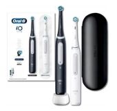 Электрическая зубная щетка IO4 DUO MATT BLACK+QUITE WHITE ORAL-B