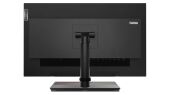 Монитор Lenovo 27" P27u-20, 16:9, IPS, UHD, 4ms, 450cd, 60Hz, HDMI, DP, USB, USB-C, 1xThunderbolt, LAN, SPK, HAS
