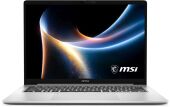 ������� MSI Modern 14S AI+ G3MG-011XRU Core Ultra 5 322 16Gb SSD512Gb Intel Graphics 14" OLED FHD+ (1920x1200) ��� �� silver WiFi BT Cam (9S7-14U212-011)