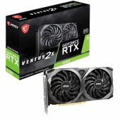 ���������� MSI PCI-E 4.0 RTX 3060 VENTUS 2X 12G OC NVIDIA GeForce RTX 3060 12Gb 192bit GDDR6 1680/15000 HDMIx1 DPx3 HDCP Ret