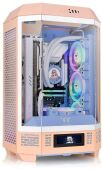 ������ Thermaltake The Tower 300 Peach Fuzz ������� ��� �� mATX 8x120mm 6x140mm 2xUSB3.0 audio bott PSU