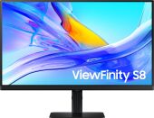 ������� Samsung 27" ViewFinity S8 S27D804UAIXCI ������ IPS LED 5ms 16:9 HDMI ������� HAS Piv 1000:1 350cd 178��/178�� 3840x2160 60Hz DP 4K USB 6.1��