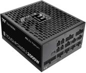 ���� ������� Thermaltake ATX 2000W Toughpower i Gen.5 80+ platinum 24pin APFC 140mm fan color LED 12xSATA Cab Manag RTL