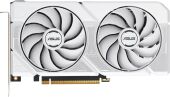 ���������� Asus PCI-E 5.0 DUAL-RTX5060-O8G-WHITE NVIDIA GeForce RTX 5060 8Gb 128bit GDDR7 2535/28000 HDMIx1 DPx3 HDCP Ret