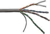 ������ �������������� Lanmaster LAN-5EUTP-PT-LSZH-GY ���.5E UTP 4 ���� 24AWG LSZH ���������� 305� �����