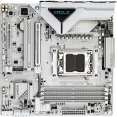 ����������� ����� Gigabyte B850M EAGLE WIFI6E ICE Socket AM5 AMD B850 4xDDR5 mATX AC`97 8ch(7.1) 2.5Gg RAID+HDMI+DP