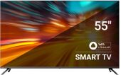 ��������� LED SunWind 55" SUN-LED55XU401 ������.�� Frameless ������ 4K Ultra HD 60Hz DVB-T DVB-T2 DVB-C DVB-S DVB-S2 USB WiFi Smart TV