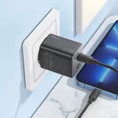 ������� ���./����. Hoco N42 Elogiado 45W 3A+2.25A (PD+QC+AFC) 2xUSB type-C ������������� ������