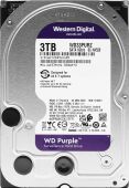 ������� ���� WD SATA-III 3TB WD33PURZ Surveillance Purple (5400rpm) 256Mb 3.5"