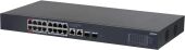 ���������� Dahua DH-CS4220-16GT-190 (L2) 16x100����/� 2x1����/� 2x�����(1000BASE-T/SFP) 2SFP 16PoE 190W �����������