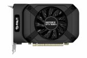 ���������� Palit PCI-E 3.0 PA-GTX1050Ti StormX 4G NVIDIA GeForce GTX 1050TI 4Gb 128bit GDDR5 1290/7000 DVIx1 HDMIx1 DPx1 HDCP Ret