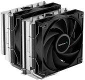 ���������� ����������(�����) Deepcool AG620 Soc-AM5/AM4/1151/1200/2066/1700 ������ 4-pin 15-29dB Al+Cu 260W 1300gr Ret