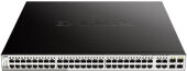 ���������� D-Link DGS-1210-52MP/FL1A (L2) 52x1����/� 4x�����(1000BASE-T/SFP) 48PoE+ 370W �����������