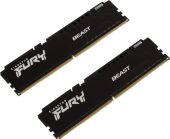 ������ DDR5 2x16GB 5600MHz Kingston KF556C40BBK2-32 Fury Beast RTL Gaming PC5-44800 CL40 DIMM 288-pin 1.25� single rank � ���������� Ret
