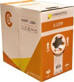 ������ �������������� Lanmaster LAN-6EUTP-PT-LSZH-GY ���.6 UTP 4 ���� 23AWG LSZH ���������� 305� �����