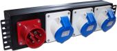 ���� ������������� ������� Lanmaster TWT-PDU-32AI9-3P ���.������. 3xIEC309 ������� 32A IEC 309