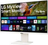 ������� LG 31.5" MyView 32SR83U-W ����� IPS LED 16:9 HDMI M/M ������� HAS 400cd 178��/178�� 3840x2160 60Hz UHD USB 7.7��