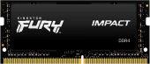 ������ DDR4 8GB 3200MHz Kingston KF432S20IB/8 Fury Impact RTL PC4-25600 CL20 SO-DIMM 260-pin 1.2� single rank Ret