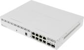 ���������� MikroTik CSS610-8P-2S+IN (L2) 8x1����/� 2SFP+ 8PoE 8PPoE 140W �����������
