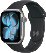 �����-���� Apple Watch Series 11 A3331 42�� OLED ����.����� ������ Sport Band ���.������ ����.�����.:S/M (MEQW4LW/A)