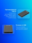 ������� ���� Transcend USB 3.0 1Tb TS1TSJ25A3K StoreJet 25A3 2.5" ������