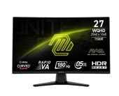������� MSI 27" MAG 274CQF 1500R, 16:9, VA, QHD, 0,5ms, 300cd, 180Hz, HDMI, DP