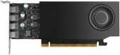 ���������� PNY PCI-E 4.0 A1000 NVIDIA RTX A1000 8Gb 128bit GDDR6 727/10000 mDPx4 HDCP oem low profile