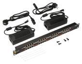 ����-������ Lanmaster POE LAN-PP16-POE/A2 19" 1U 16xRJ45 ���.5e