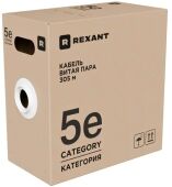 ������ �������������� Rexant 01-0049-R ���.5E U/UTP 4 ���� 24AWG ��(�)-HF ���������� 305� ���������