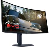 ������� Dell 34" Alienware AW3425DW ������ QD OLED LED 21:9 HDMI ������� HAS Piv 1000cd 178��/178�� 3440x1440 240Hz FreeSync Premium Pro DP UW USB 8.14��