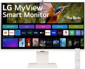 ������� LG 31.5" MyView 32SR85U-W ����� IPS LED 16:9 HDMI M/M Cam ������� HAS 400cd 178��/178�� 3840x2160 60Hz 4K USB 7.7��