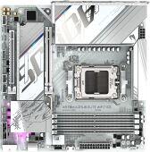 ����������� ����� Gigabyte X870M AORUS ELITE WIFI7 ICE Socket AM5 AMD X870 4xDDR5 mATX AC`97 8ch(7.1) 2.5Gg RAID+HDMI