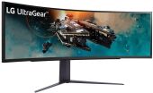 ������� LG 49" UltraGear 49GR85DC-B ������ VA LED 32:9 HDMI ������� HAS Piv 3000:1 450cd 178��/178�� 5120x1440 240Hz FreeSync Premium Pro DP 2K USB 15.1��