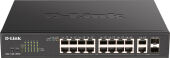 ���������� D-Link DGS-1100-18PV2/A DGS-1100-18PV2/A3A (L2) 16x1����/� 2x�����(1000BASE-T/SFP) 2SFP 130W �������������
