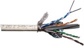 ������ �������������� Lanmaster LAN-6ASFTP-HFLT-GY ���.6A FTP 4 ���� 23AWG LSZH ���������� 305� �����
