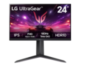 ������� LG 23,8" 24GS65F-B, 16:9, IPS, FHD, 1ms, 300cd, 180Hz, HDMI, DP, HAS
