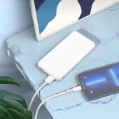 ��������� ����������� Hoco J100 High-ranking 10000mAh 2.1A 2xUSB-A ����� (J100 HIGH-RANKING WHITE)