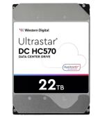 Жесткий диск SATA 22TB 7200RPM 6GB / S 512MB DC HC570 WUH722222ALE6L4 0F48155 WESTERN DIGITAL