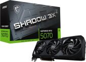 ���������� MSI PCI-E 5.0 RTX 5070 12G SHADOW 3X NVIDIA GeForce RTX 5070 12Gb 192bit GDDR7 2512/28000 HDMIx1 DPx3 HDCP Ret