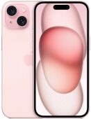 �������� Apple A3090 iPhone 15 128Gb ������� �������� 3G 4G 1Sim 6.1" 1179x2556 iOS 17 48Mpix 802.11 a/b/g/n/ac/ax NFC GPS GSM900/1800 Protect