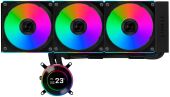 ������� �������� ���������� Lian-Li HydroShift II LCD-C 360CL ARGB Soc-AM5/AM4/1700/1851 ������ 4-pin 31dB Al+Cu LCD Ret (G89.GHS2LCD36RB.R0)