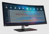 Монитор Lenovo 39.7" P40w-20 2500R, 21:9, IPS, 5K UHD, 4ms, 300cd, 75Hz, HDMI, DP, 2xThunderbolt, USB, USB-C, LAN, HAS