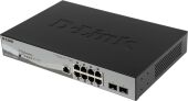 ���������� D-Link DGS-1210-10P/ME/B1A 8x1����/� 2SFP 8PoE �����������