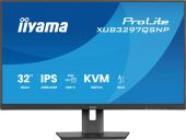 ������� Iiyama 32" ProLite XUB3297QSNP-B1 ������ IPS LED 1ms 16:9 HDMI M/M ������� HAS Piv 1000:1 350cd 178��/178�� 2560x1440 100Hz DP Quad 2K (1440p) USB 9.5��