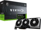 ���������� MSI PCI-E 5.0 RTX 5070 TI 16G VENTUS 3X OC NVIDIA GeForce RTX 5070TI 16Gb 256bit GDDR7 2482/28000 HDMIx1 DPx3 HDCP Ret