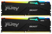 ������ ������ DIMM 64GB (32GB�2) DDR5-5600 RGB KF556C40BB2AK2-64 KINGSTON
