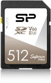 ���� ����� SDXC 512GB Silicon Power SP512GBSDXJV6V10 Superior Pro V60 w/o adapter